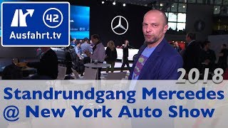 Mercedes-Benz Messestand - New York International Auto Show 2018 NYIAS