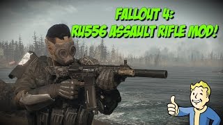 Fallout 4: RU556 Assault Rifle Mod!