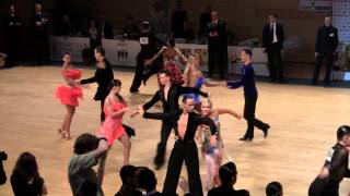 1. round chachacha - 1. heat, Brno Open 2013, WDSF world open latin