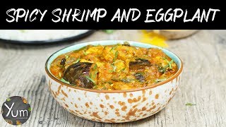 Spicy Shrimp & Eggplant