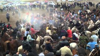 Buzkashi near Dushanbe, Tajikistan, part 1/2