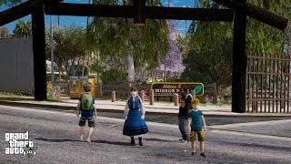 GTA 5 REAL LIFE CHILD MOD #28-VISITING NEW PARK