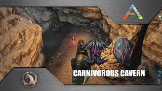 Ark Survival Evolved - Carnivorous cavern (Ragnarok dungeon - Artifacts of Cunning and Immune)