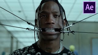 Как сделать эффект как в клипе Travis Scott - HIGHEST IN THE ROOM в Adobe After Effects