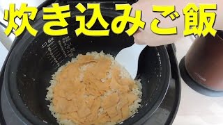 【激レア】２枚入り蒲焼さん太郎で炊き込みごはん