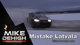 CRASH Latvala WRC Rally Sweden
