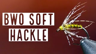 Blue Winged Olive - Soft Hackle | Fly Tying Tutorial