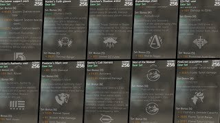 THE DIVISION - ALL CLASSIFIED 5 PIECE BONUSES REVEALED! (PATCH 1.7 ALL CLASSIFIED GEAR BONUSES)