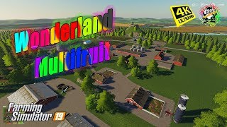 Farming Simulator 19 Maps Wonderland Multifruit Map in 4K Resolution