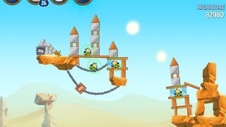 Angry Birds Star Wars 2 Level B2-5 Escape To Tatooine 3 star Walkthrough