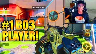 my reaction to the #1 BO3 GIRL GAMER!