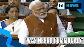 ‘Was Nehru communal?’: PM Modi cites partition to attack Congress over CAA