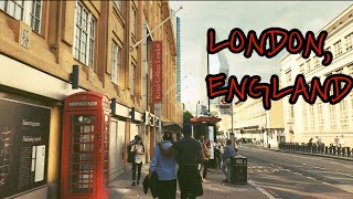 AMERICANS VISITING LONDON ENGLAND FOR THE FIRST TIME EVER! TRAVEL VLOG