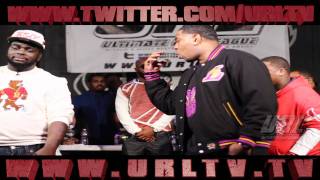 SMACK/ URL PRESENTS AYE VERB vs O-RED | URLTV