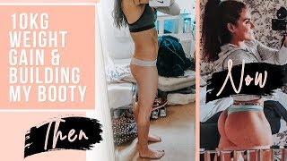 My Health & Fitness Journey | 24lbs Weight Gain & Building A Booty