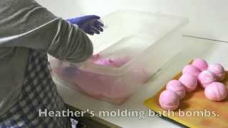 Let's Make Bath Bomb Fizzies at Sheba's Secrets