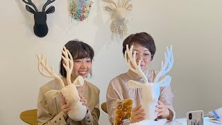《9/13配信》Creema オンラインワークショップ「Fabric trophy さん」