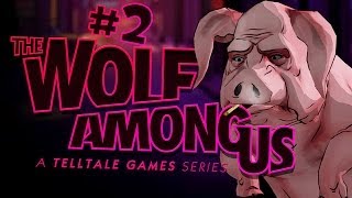 УМНАЯ СВИНЬЯ - The Wolf Among Us Ep.1 - Прохождение - Часть 2