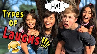 TYPES OF LAUGHS WITH GEM SISTERS!! COMEDY SKIT: CASEY SIMPSON
