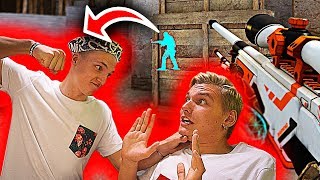 Я троллил ДРУГА, он ИГРАЛ ПЕРВЫЙ РАЗ В жизни в CS:GO! *Троллинг пошел не по плану!*