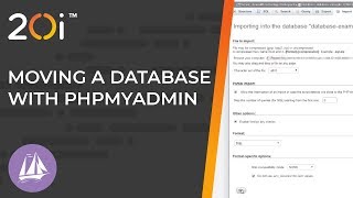 Database Import and Export Using phpMyAdmin
