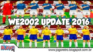 Winning Eleven 2002 UPDATE 1.3 (2016) no Playstation 1 / PS1