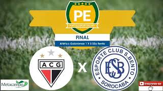 Atlético Goianiense 1 X 0 São Bento - Campeonato Brasileiro Série B