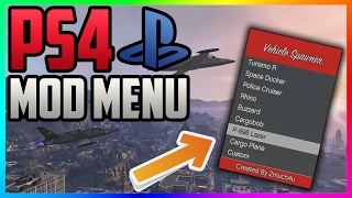 GTA 5 Online: "PS4 Mod Menu" + DOWNLOAD - "PS4 Mod Menu" Showcase (GTA 5 Mods)