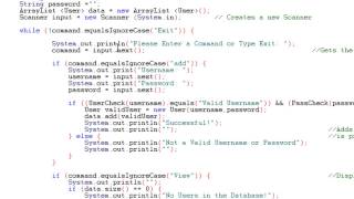 Creating a Simple Database in Java (Part 4) The Driver Class