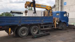 Завершение ремонта стрелы манипулятора SOOSAN SCS736 и замена колонны на кране ВЕЛМАШ ОМТ-97М