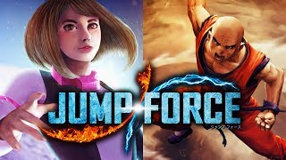 Ochaco Uraraka & Krillin JUMP FORCE DLC SEASON 2 DATAMINED!?