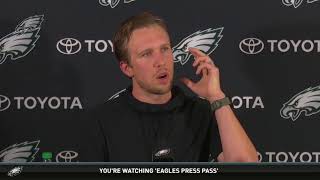 Eagles Press Pass: QB Nick Foles (4/24/18)