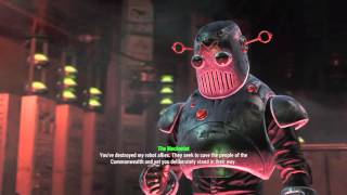 Fallout 4: Automatron DLC Ending (With Silver Shroud Dialogue)
