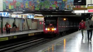 Metro De Santiago | Trenes Alstom por Ciudad del Niño