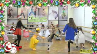 НГ2016 Танцы для детей 4-5 лет на Рышкановке. Dansuri pentru copii la Riscani in Chisinau.