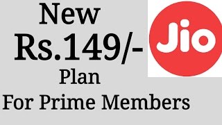New Gio Prime Members plan _ Rs 149 & Rs 499 ...!