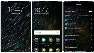 OPPO (ColorOS) Theme : Falling Stars ?