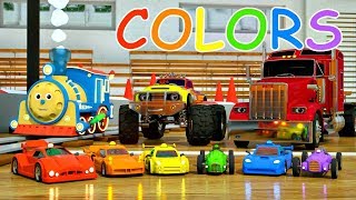 Dessins animés éducatifs de Coilbook France - Les voitures font la course