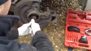 VW T5 bearing change. Gen2 bearings