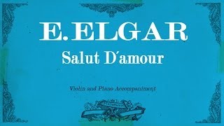 E.Elgar - Salut D´Amour - Piano Accompaniment