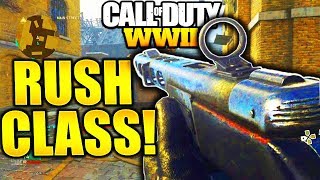 BEST RUSHING CLASS SETUP COD WW2! BEST SMG CLASS SETUP WW2 BEST CLASS SETUP RUSHING TIPS COD WW2!