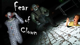 ПЕРВОЕ ВИДЕО С КАМЕРОЙ! ХОРРОР ИГРА! (Fear of Clowns) #1