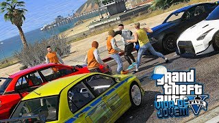 GTA V : VIDA DE JOVEM | LIBERAMOS A MIA DOS SEQUESTRADORES E A VOLTA DOS RACHAS | EP#169