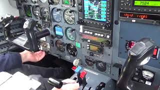 Join us on a short IFR flight in a Piper Malibu