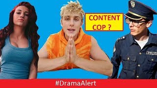 Jake Paul CONTENT COP? #DramaAlert CASH ME OUTSIDE vs Malu Trevejo - RiceGum Funny!