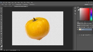 How to Save Transparent Background in Photoshop CC 2017
