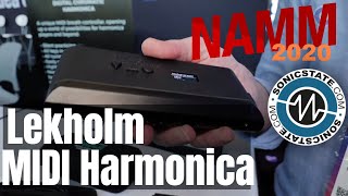 NAMM 2020  Lekholm DM48 MIDI Harmonica