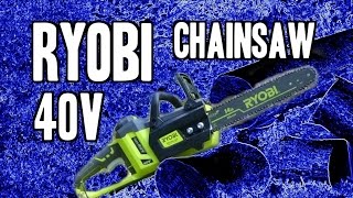 Ryobi 14 inch 40-Volt Brushless Chainsaw