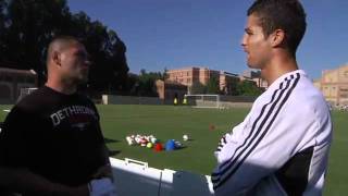 Cain Velasquez con Cristiano Ronaldo By Caregolas