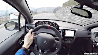 2016 Peugeot 208 GTI (208HP) POV Drive on Winding Roads